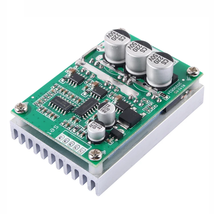 500W15A Brushless และ Hallless มอเตอร์ DC12-36V ควบคุมความเร็วไปข้างหน้าและย้อนกลับ High Power Controller 15A