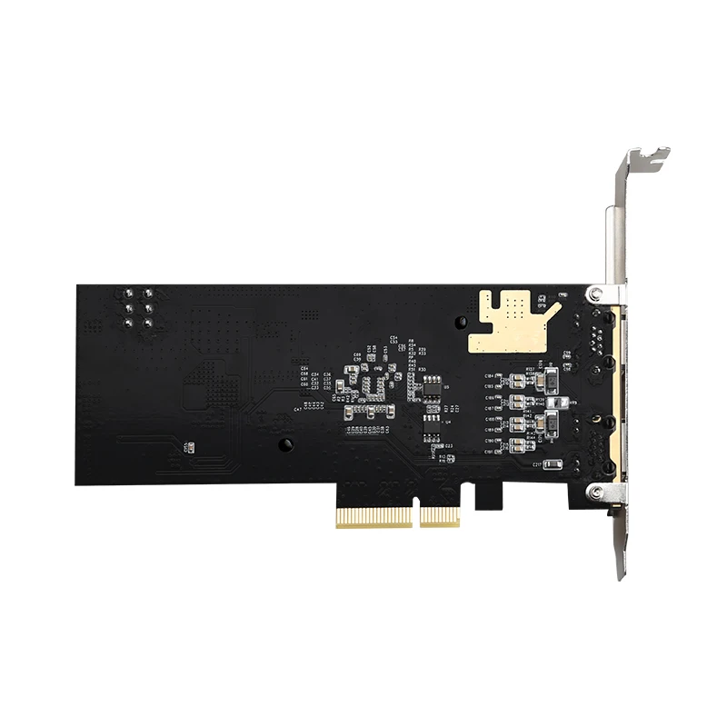 PCIe 2포트 기가비트 POE 랜 카드 장치 자동화 비전 프레임 서버 어댑터