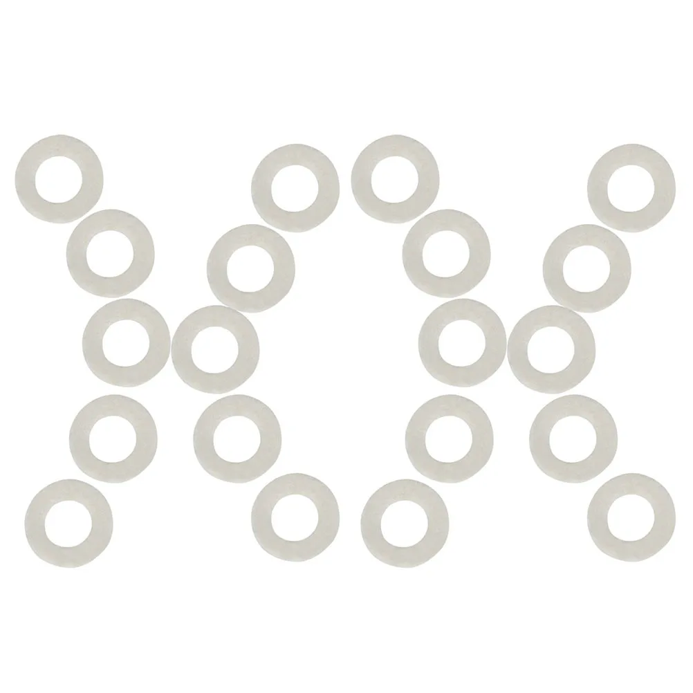 

20 Pcs Cushions Trumpet Washers Pad Valve Felt Pads Professional Accessory Accessories Parts
