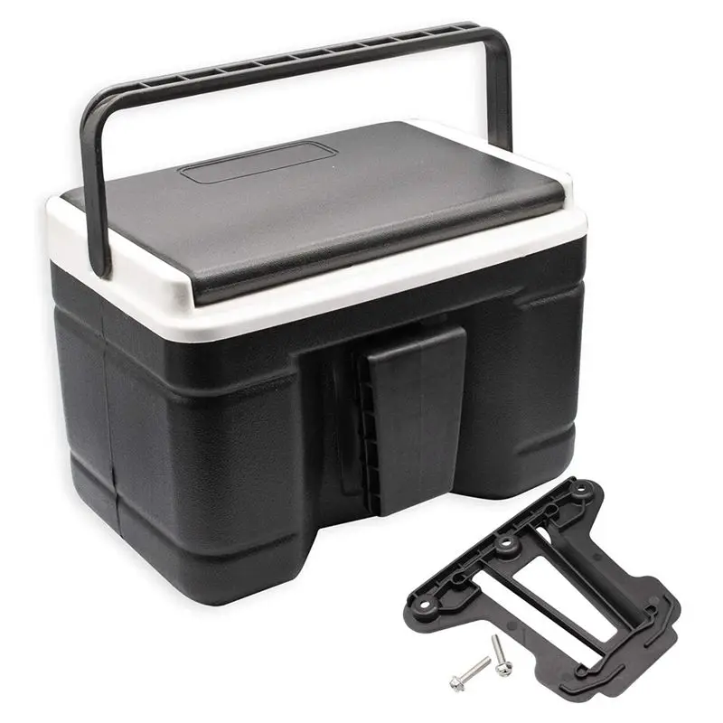 AEB0-For Golf Cart Ice Cooler With Mounting Bracket Kit Caddy Fit Club Car Precedent Tempo And Onward 102588101 103886801