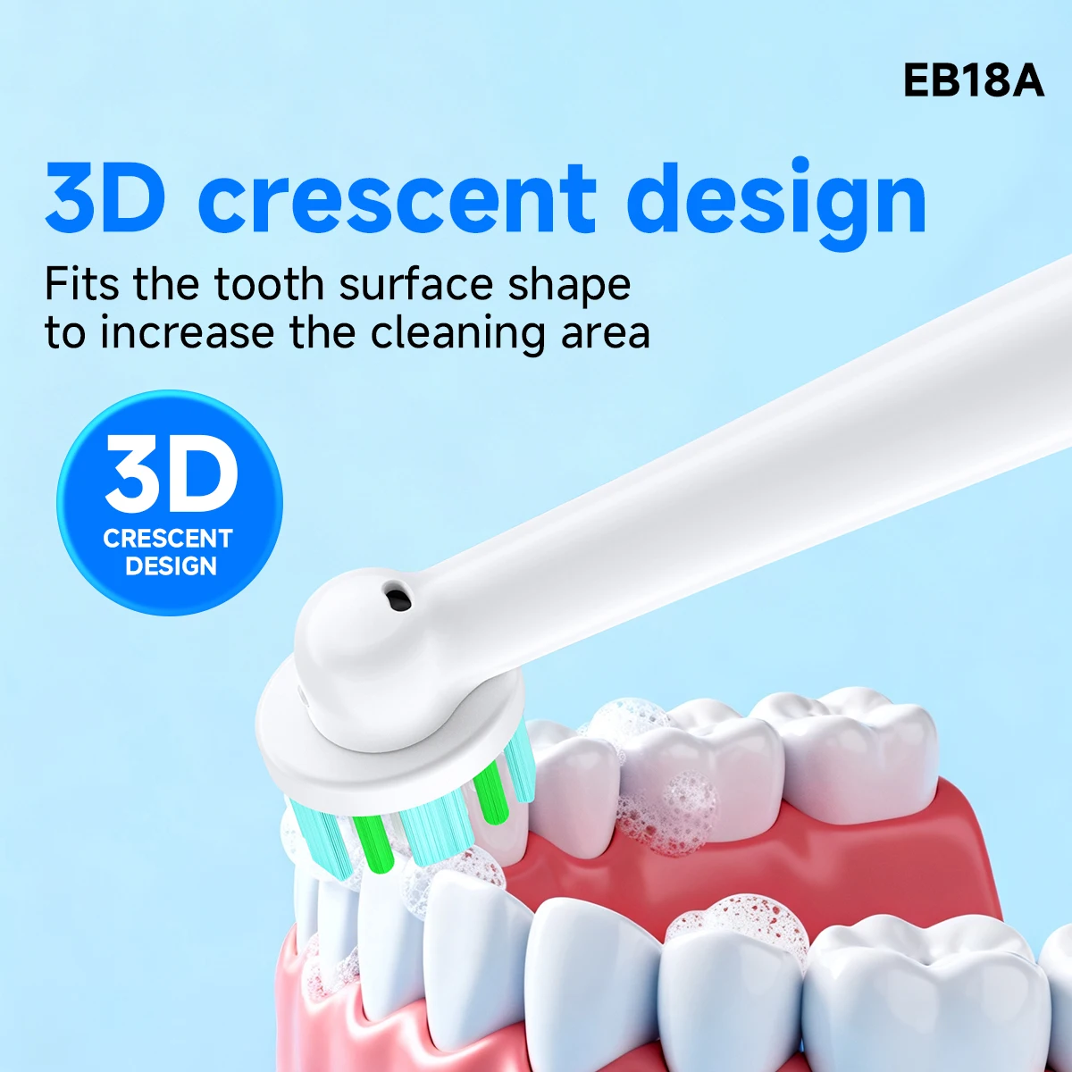 

Electric Toothbrush Replacement Heads For Oral B Toothbrush Nozzles Soft Bristles Tooth Brush Head Oral Clean Care