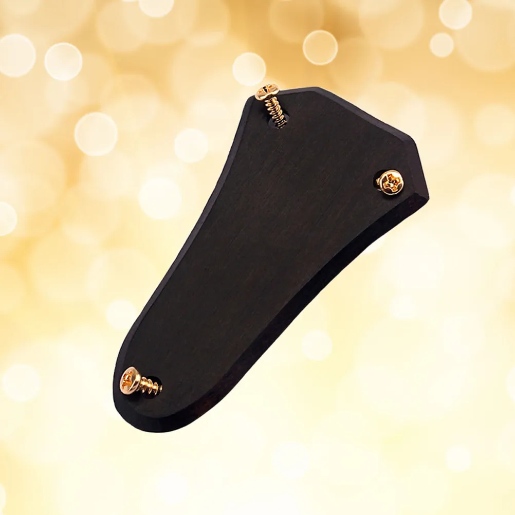 Wooden Bell-Shaped Truss Rod Cover Rosewood for Electric Guitar Bass 40Mm Height 17.3mm Bottom Hole Distance 3 Mounting Screws