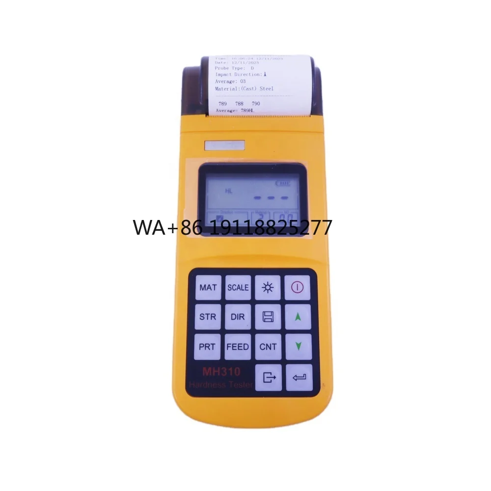 

MH310 Digital Portable Leeb Hardness Meter Tester Gauge Measure Metallic Materials