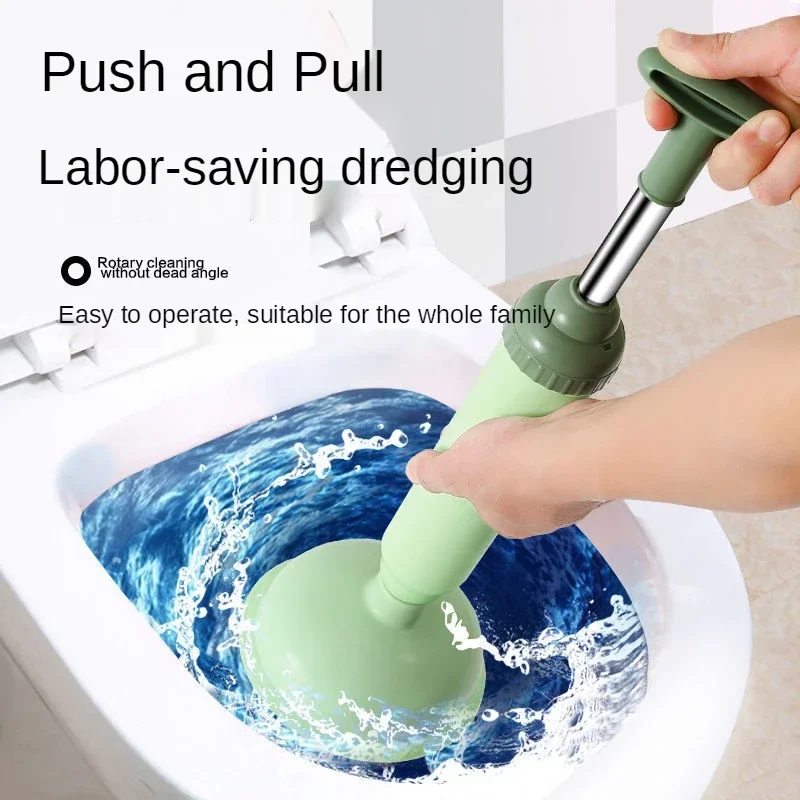 Stantuffo per wc pompa ad alta pressione Anti intasamento scovolini dispositivo per dragare tubi per bagno cucina lavello scarico forniture pulite