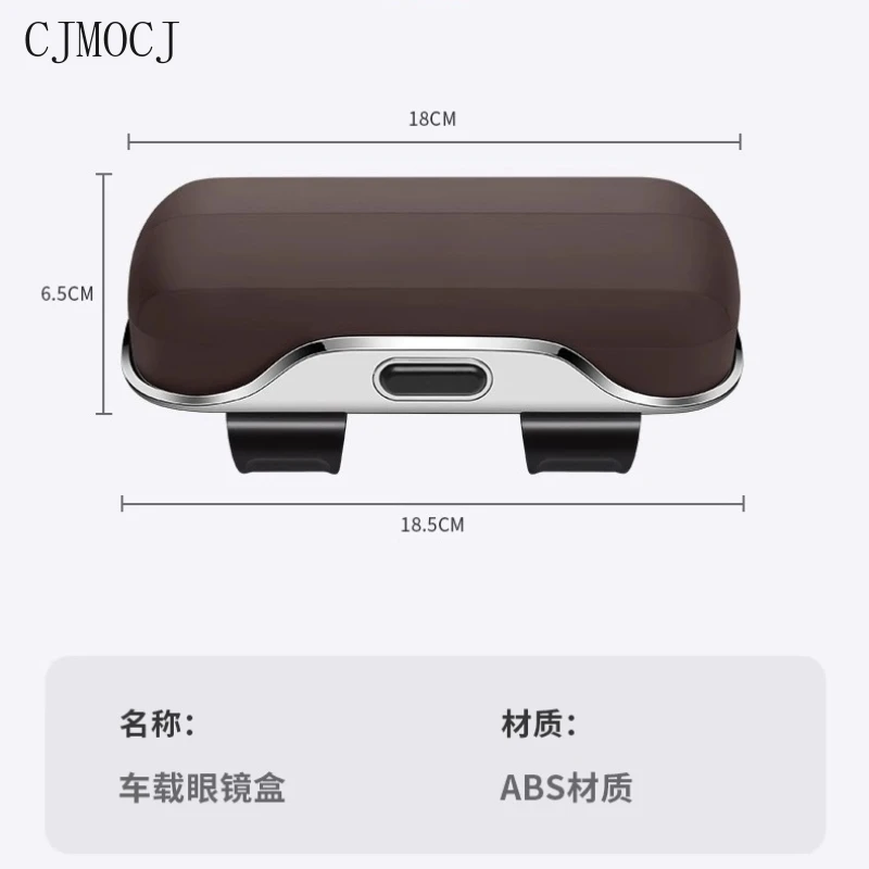 

For Volvo XC60 XC90 V90 S90 Sun Visor Sunglasses Holder ABS Eyeglass Clip Car Visor Storage Box No Drill Installation