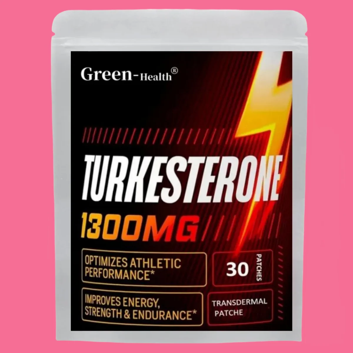 

Turkesterone Transdermal Patches Ultra High Strength For Athletic Performance & Muscle Mass 30 Patches One Month Supply