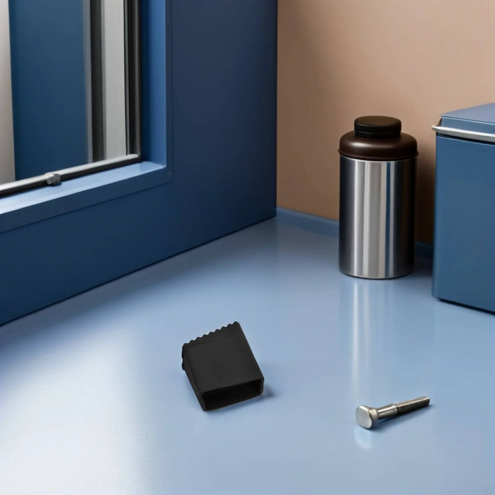 

Комплект из 4 резиновых противоскользящих накладок для ножек лестницы, защитные бамперы для строительных работ и домашнего использования