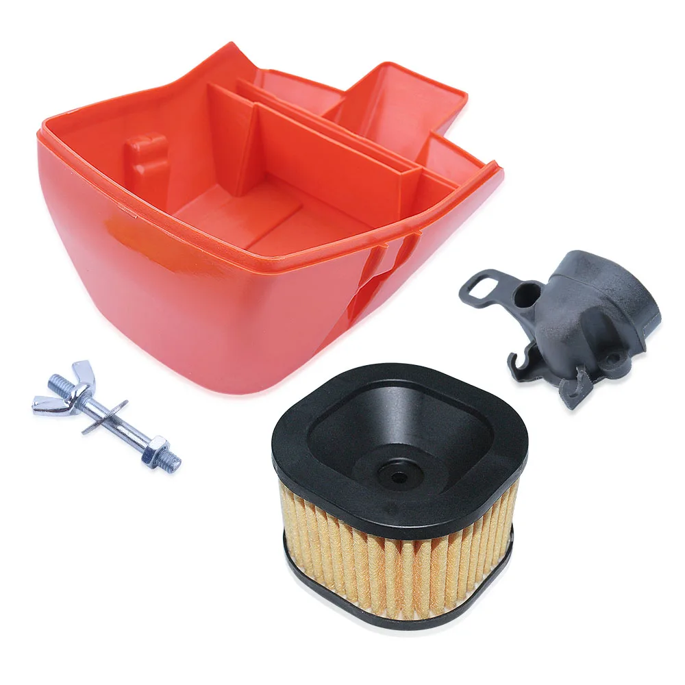HD Top Air Filter Cover Holder Intake Adpator Kit For Husqvarna 362 365 372 372XP Chainsaw 503627502, 503627501