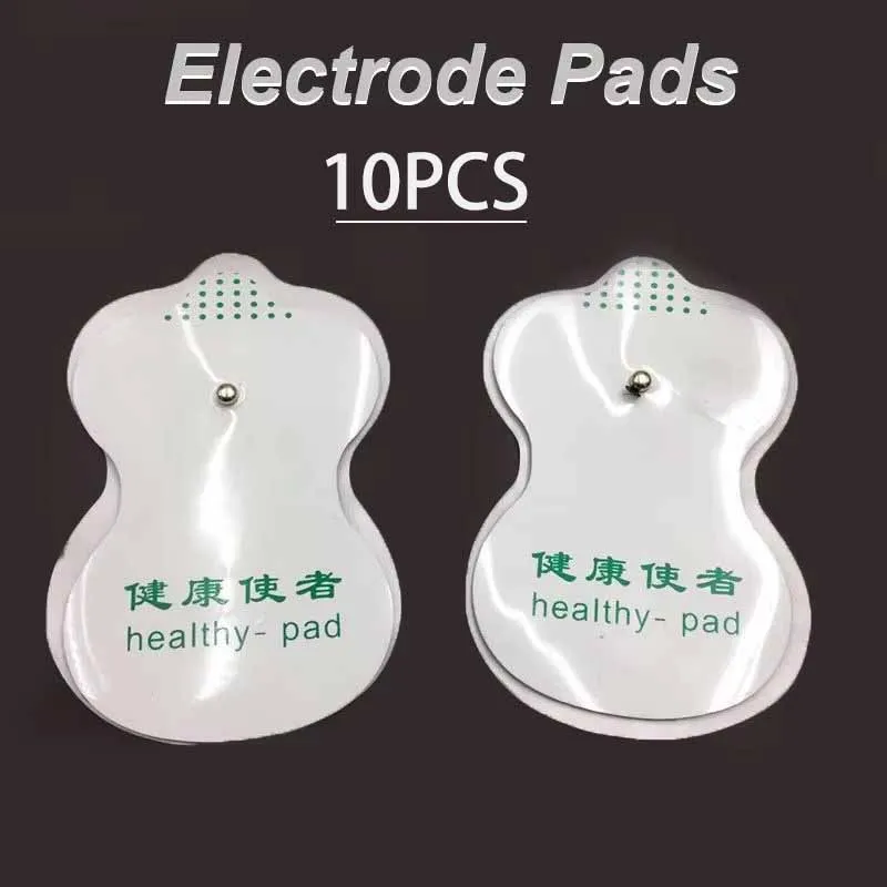 

10PCS Pack Electrode Pads For Tens Acupuncture Digital Therapy Machine Massager Acupuncture healthy pad Replacement