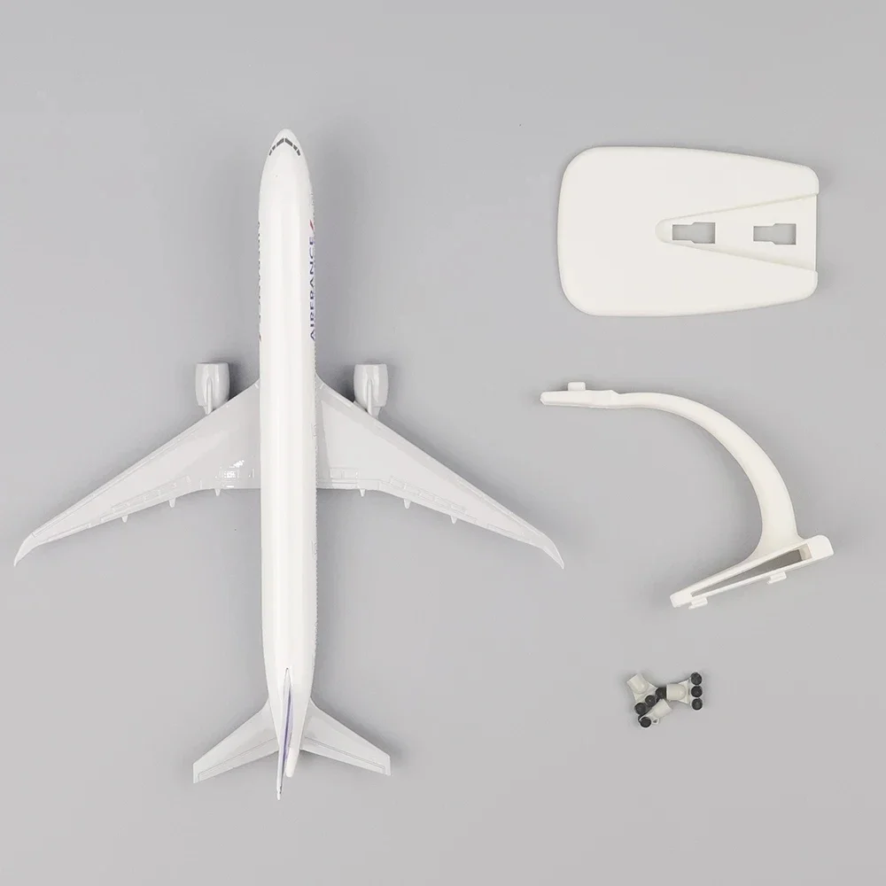 20 cm B777 Vliegtuigen Diecast 777 Air France Vliegtuig Model Simulatie Legering Speelgoed en Ornamenten Ambachten Geschenken Collectible