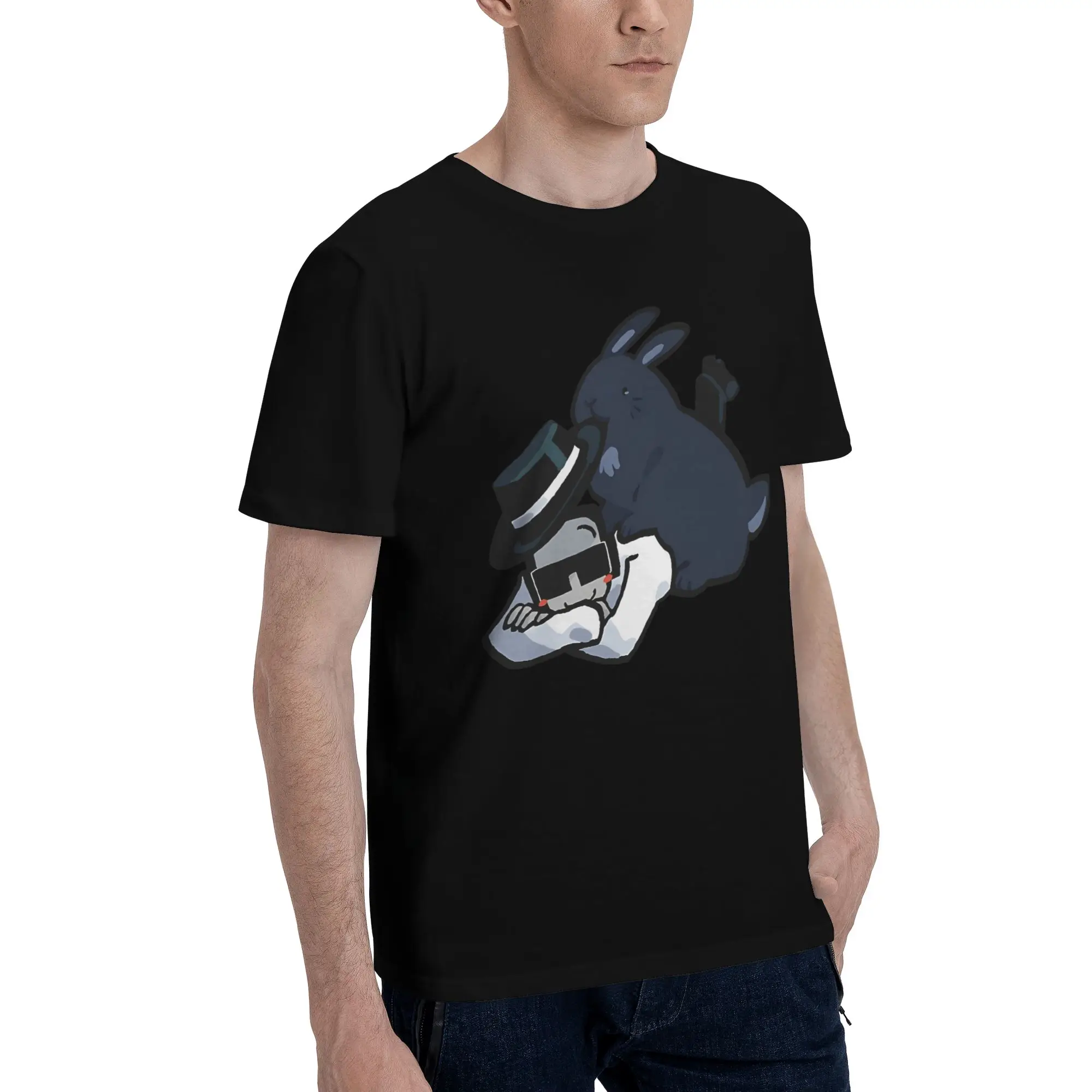 Forsakens Chance and Spade Men T Shirts  Fun Tee Shirt Short Sleeve Round Collar T-Shirts 100% Cotton Gift Idea Tops