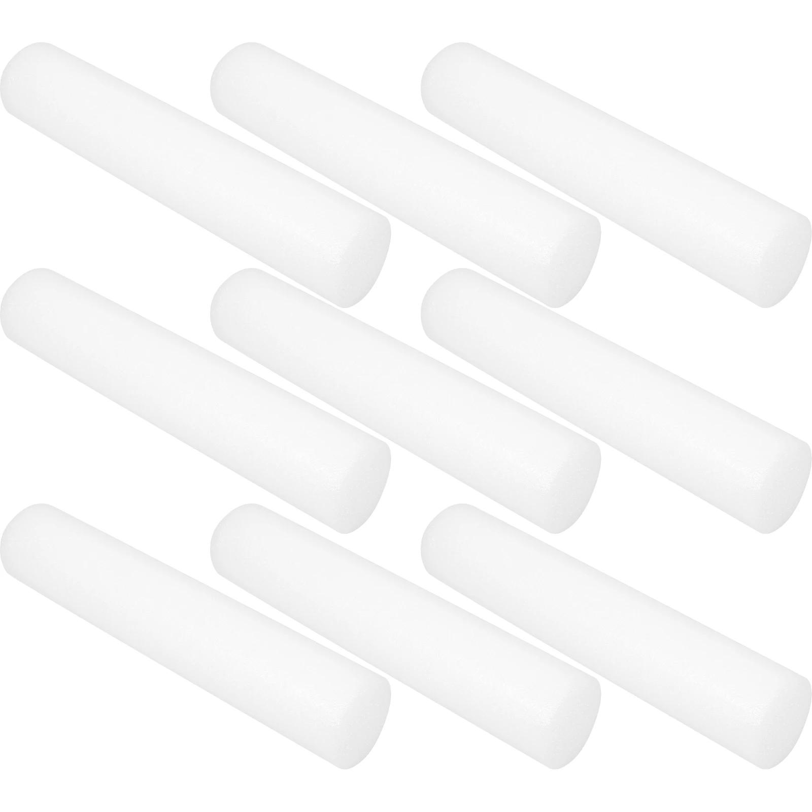 10 قطعة قضبان اسطوانة الرغوة الأبيض 30 سنتيمتر البوليسترين صياغة أنابيب باقة الزهور العصي ترتيب الأزهار لوازم