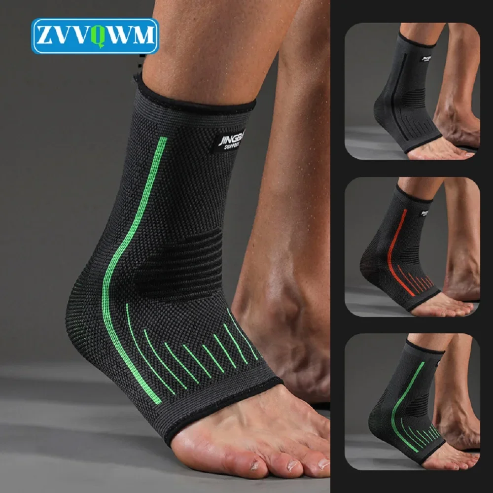 

1Pcs Compression Ankle Sleeve Sports Women Men Swelling Plantar Fasciiti Brace Ankle Support Running Pain Achille Support Soccer