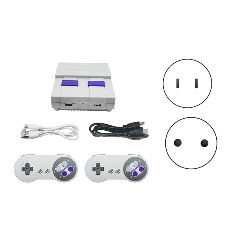 

For SNES821 Retro Game Console 2.4G Wireless Double Mini Game Console TV Game Console Built-In 821 Games