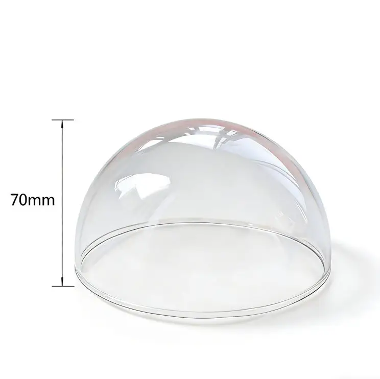 10piece 8-70mm Hemisphere Glass Dome Cover Diy Clear Half Round Bottle Glass Globe Bubble Glass Vial Pendant
