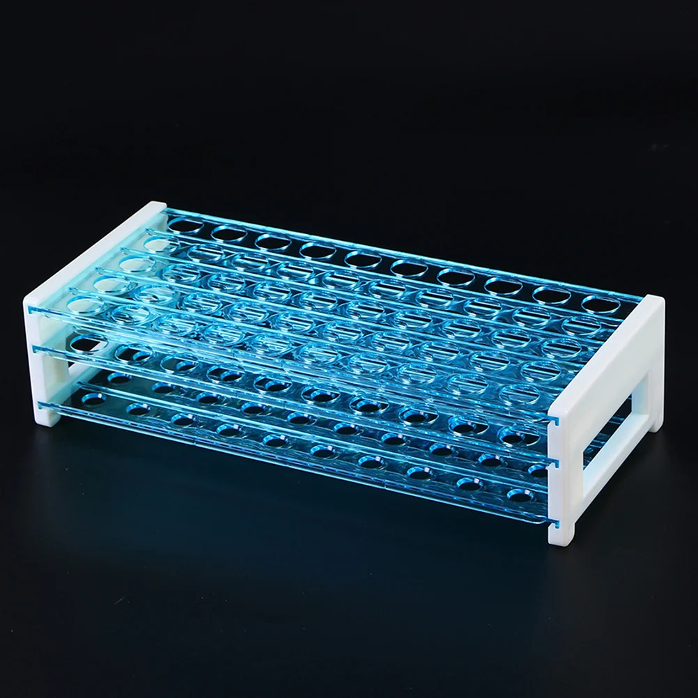 

3Pcs Test Tube Rack Laboratory Holder 50 Holes for 16mm Tubes Efficient Space Saving Lab Organizer Stand Test Tube Rack