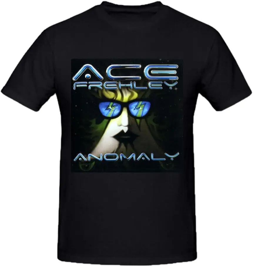 Men's Ace Frehley Anomaly Personalized Big T Shirt Black