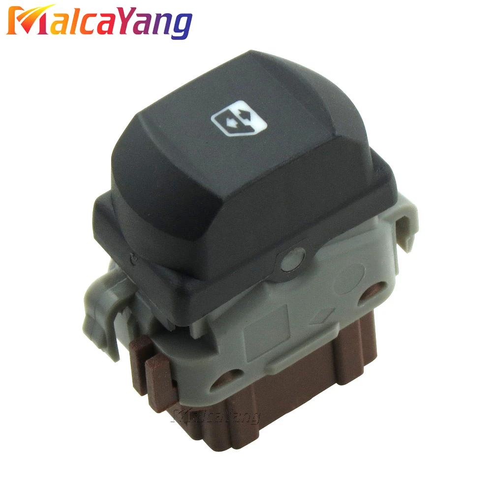 Car Window Lifter Single Switch Passenger Button Auto Parts For Renault Clio III 2005 2006 2007 2008 2009 8200442266 8200414961