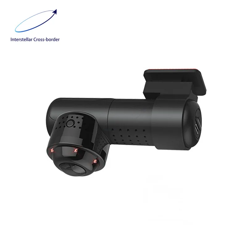 

Новый 360 ° Панорамный автомобильный Wi-Fi видеорегистратор 1080P HD с ночным видением и подключением к телефону через приложение