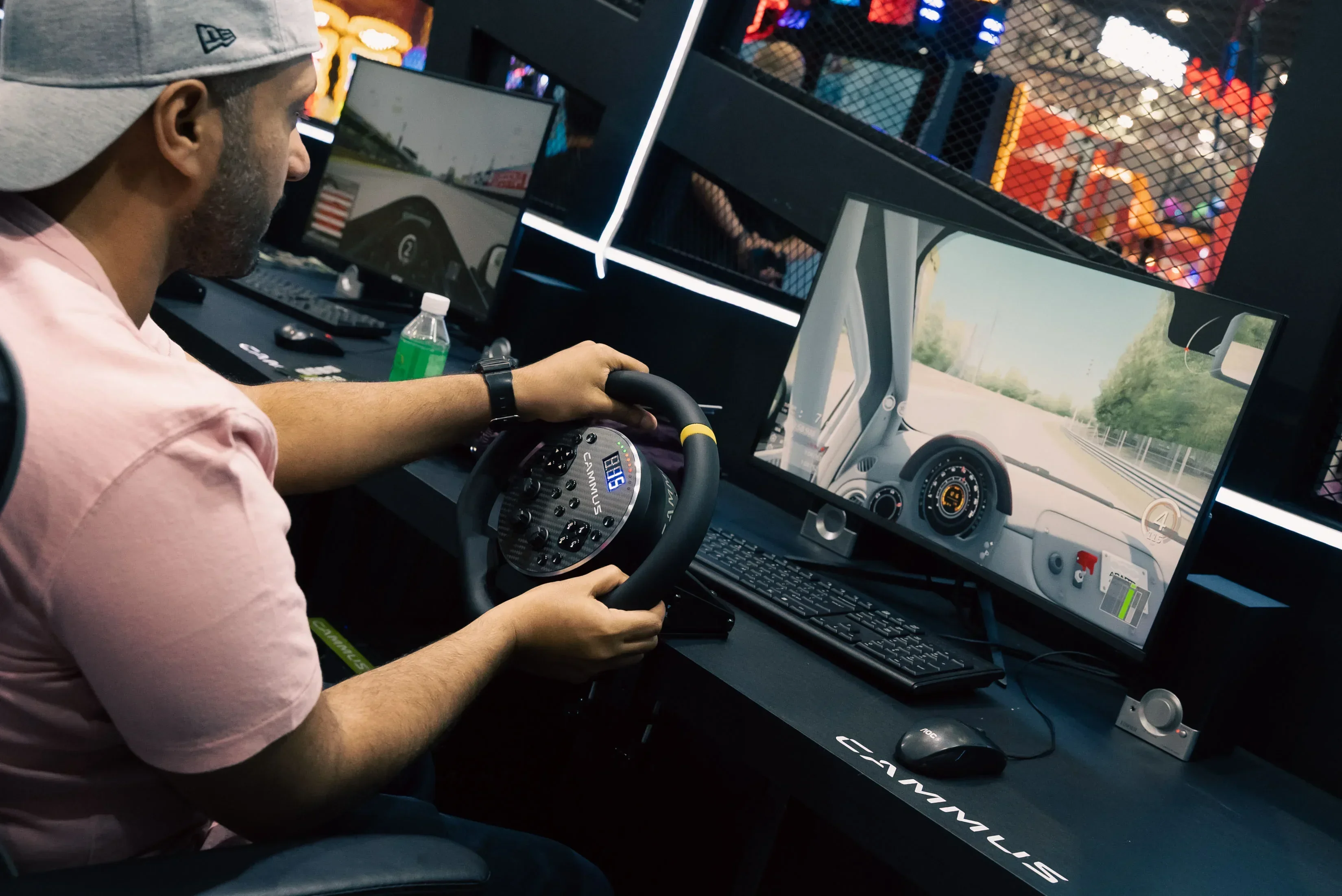 2025CAMMUS C5 Direct Drive 5nm Base Gaming Steering Wheel 2 in 1 Driving Force Racing Simulator Wheel and Pedals