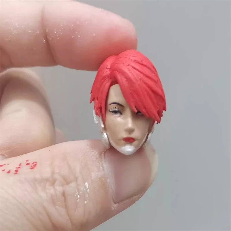 

1/12 Soldier Punk Female Head Carving Sculpture Model Toy Accessories Fit 6'' Action Figure Body In Stock Collection