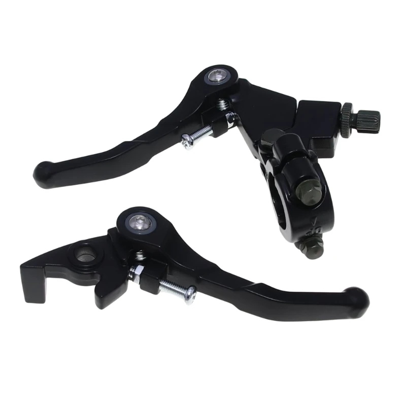 

Left Right 7/8" 22mm Clutch Brake Handle Levers Perch for CRF Pit Dirt Motorbike Motocross