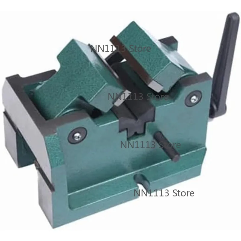 4-Inch V-Type Vise CNC Milling Machine Clamp for round Tubular Objects Milling Machine Tool Accessories