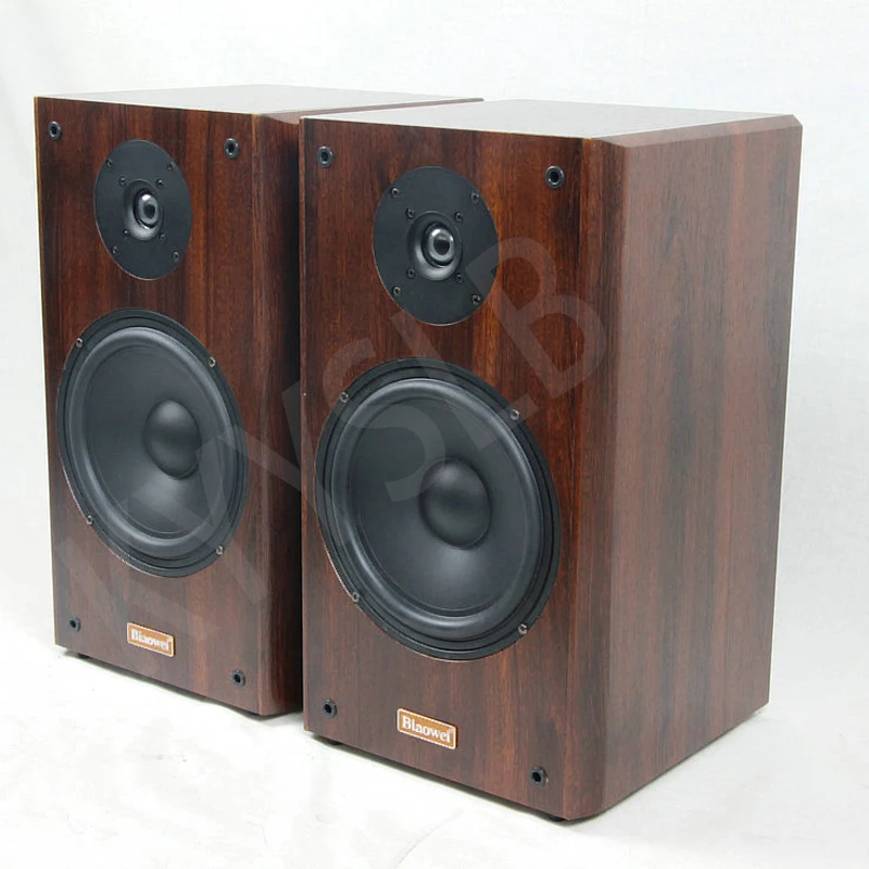 Kyyslb 200W 8.5นิ้วลำโพงชั้นวางหนังสือไม้802 SPEAKER pasif เสียงกล่องกลาง3D