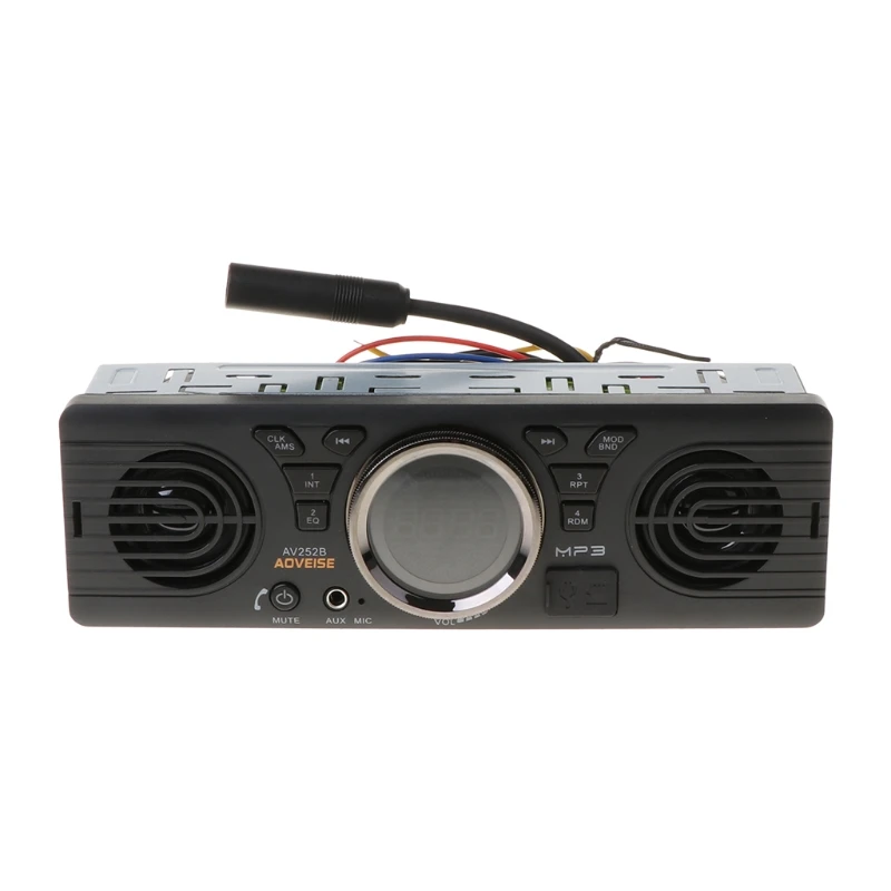 Vehicle Interior Entertainment Bluetooth-compatible Music Player Support USB AUX MP3 Function FM Transmitter AOS