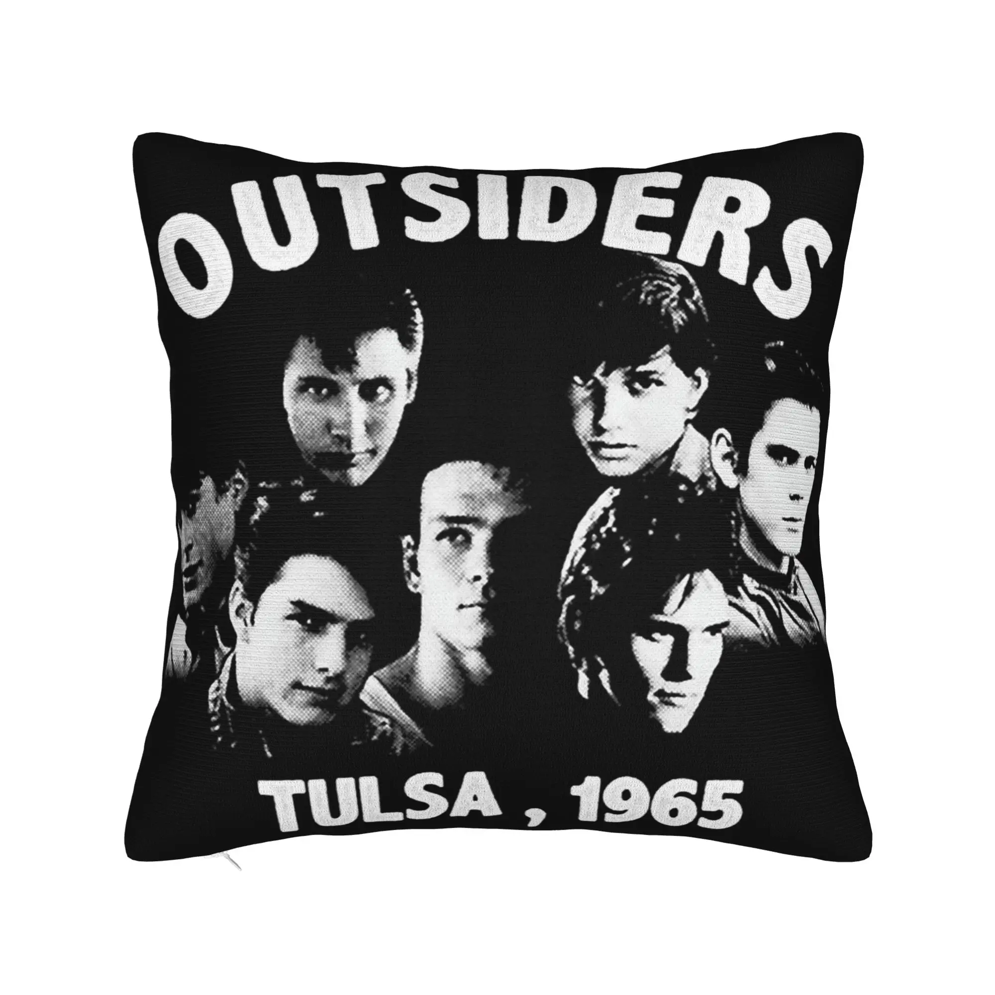 Decorative Pillow Covers The Outsiders Movie Accessories Car  Throw Pillow Case Cover Square Multi-Size