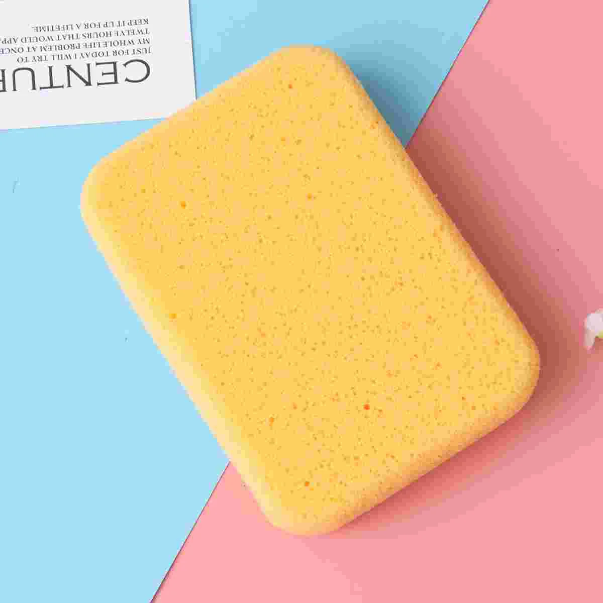 4 PCs Car Cleaning Supplies Porous Wash Sponges Washing for M High Density Child