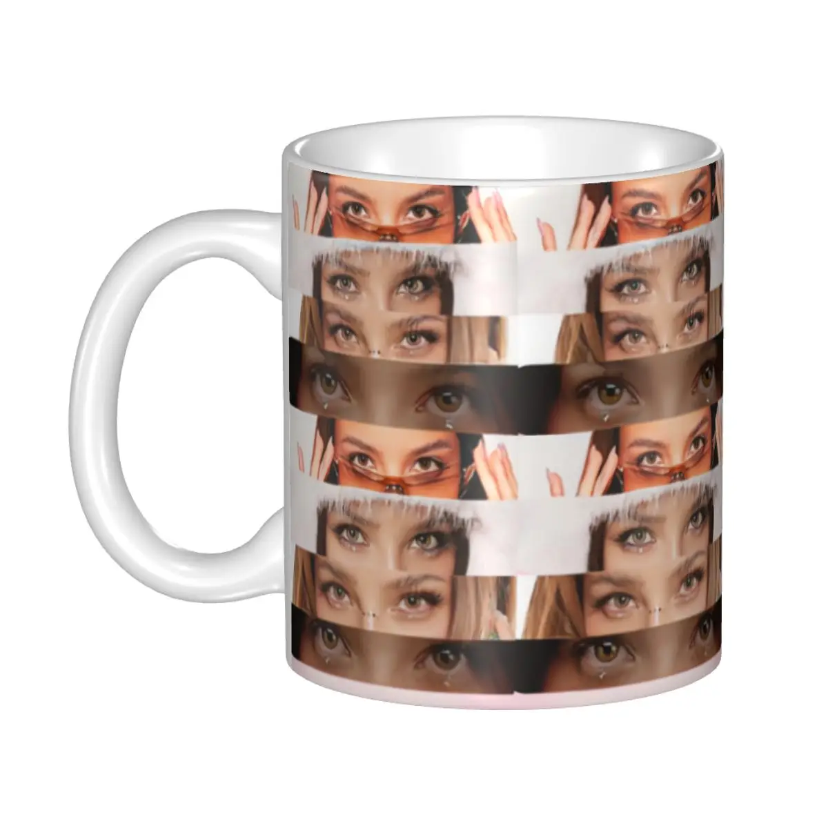 Custom E-Emilia Mernes Mugs DIY Mp3 Singer Poster Ceramic Tea Milk Coffee Cup