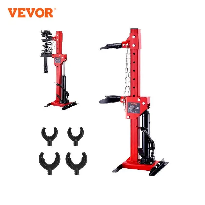 VEVOR Strut Spring Compressor 4.5 Ton / 9920 LBS Hydraulic Jack 1 Ton Rated Compression Force Auto Strut Coil Spring Compressor