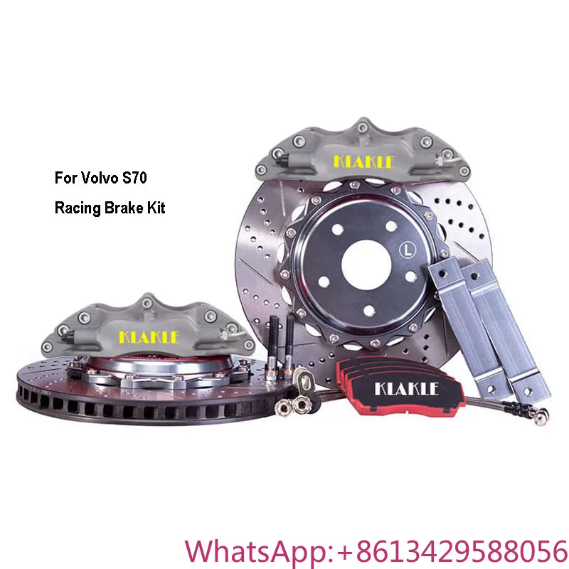 

Modified Racing Brake System 4 Pot Sports Caliper 5040 330*28MM Front Brake Disc for Volvo S70