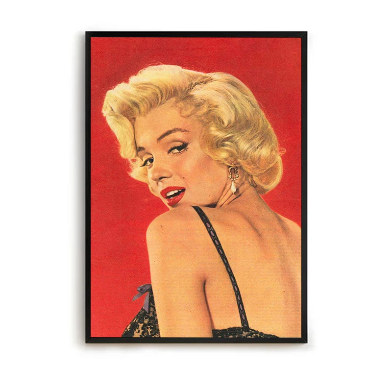 Home Decor Movie Star Decoration Pictures Room Wall Sexy Decorative Pictures for Living Room Marilyn Monroe Picture on the Wall