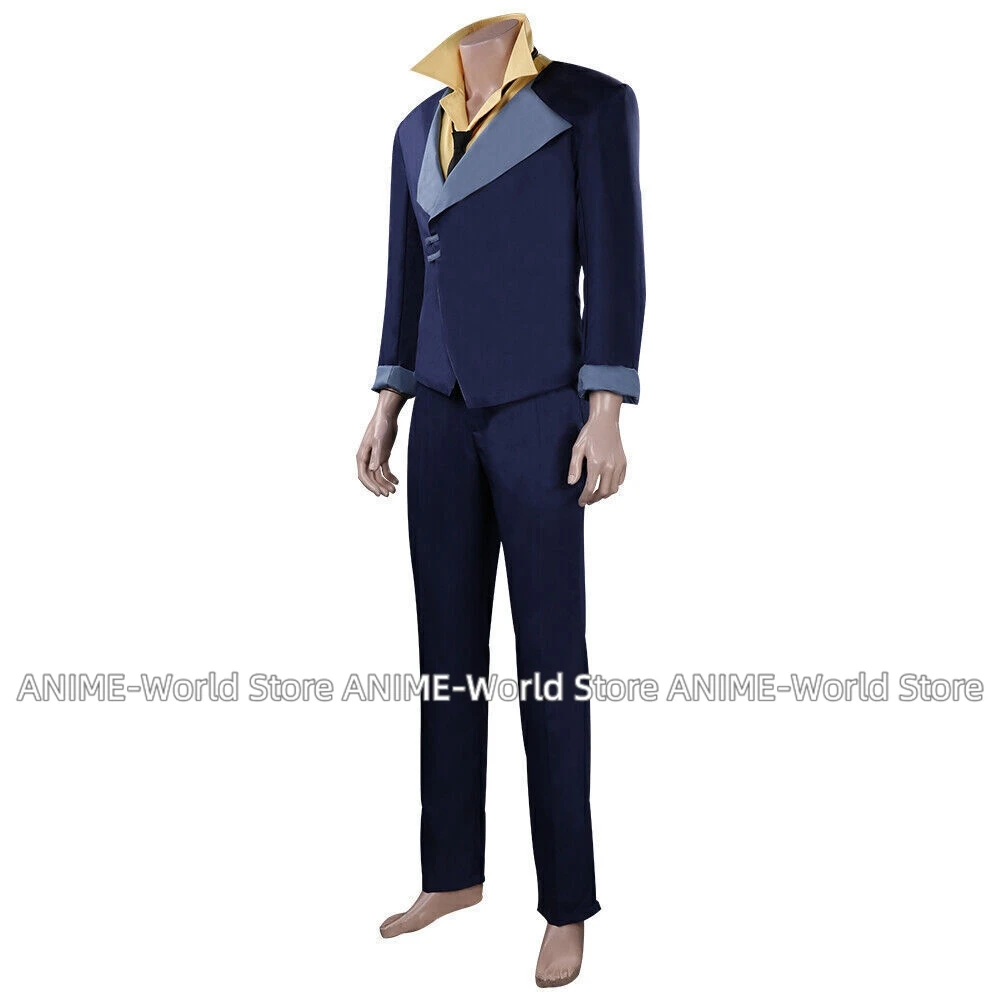 Anime Cosplay Spike Spiegel Cosplay Costume Suit Halloween Outfit Uniform Wig Custom size Any Size