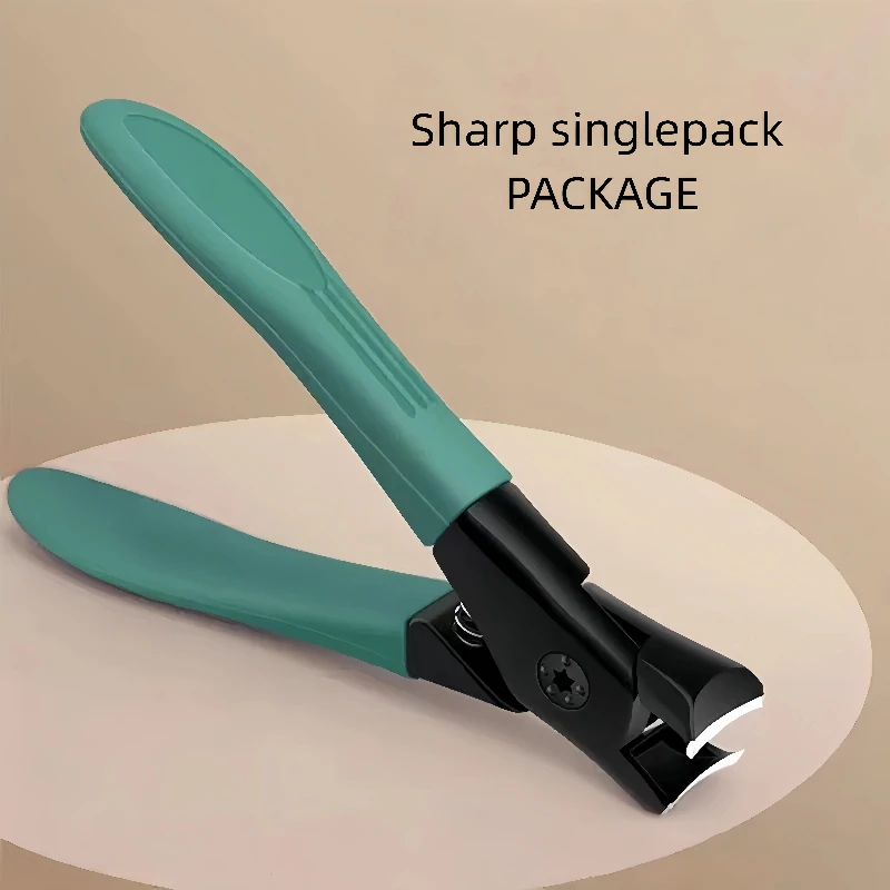 New Anti-splash Large Opening Nail Clippers Nail Trimmer Thick Nails for the Elderly Individual Household Nail Clippers Durable