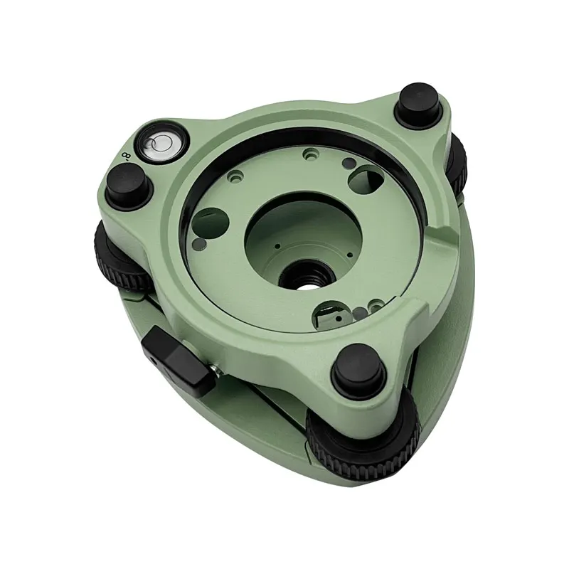 Green Three-Jaw Tribrach GDF121 For Leica Total Sations Without Optical Plummet