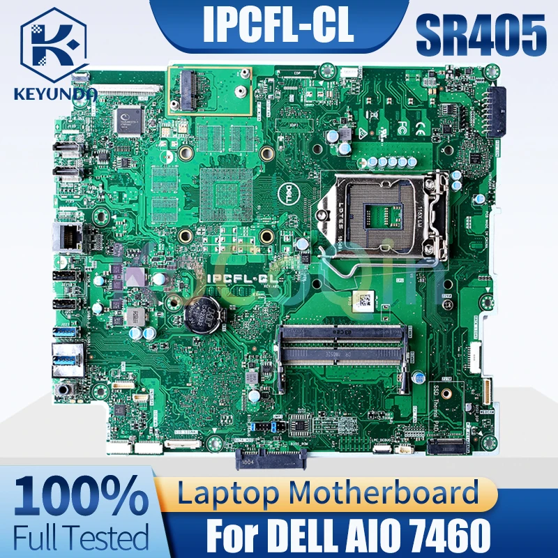 

For Dell AIO 7460 Notebook Mainboard IPCFL-CL SR405 0K2MN4 All-in-one Mainboard Test