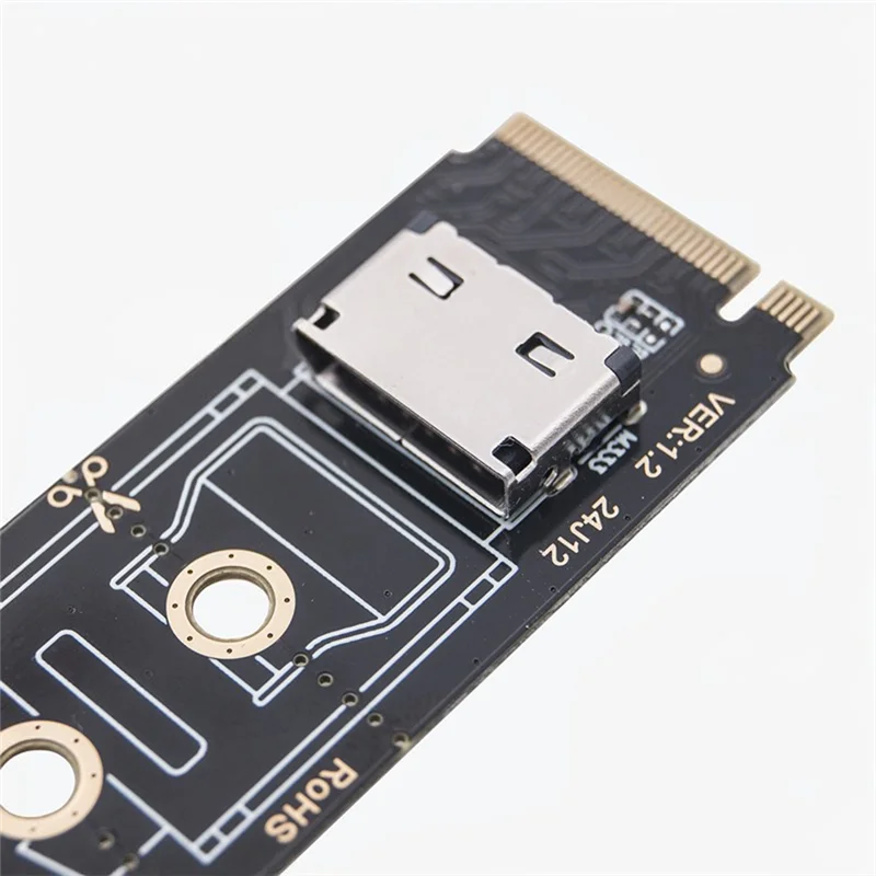 

Надежная карта адаптера NVME M.2 к OCulink M.2 PCIe к SFF-8611/SFF-8612 Поддержка PCIe 3.0/4.0 для SSD U.2 U.3