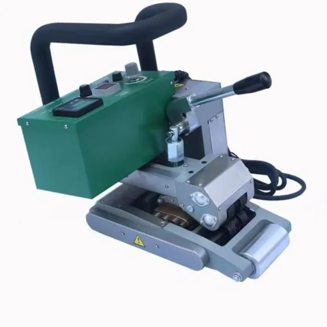 PVC HDPE Geomembrane Liner Welding Machine 220V Hot Wedge Membrane Welder Sheet for Fish Farm Geomembrane