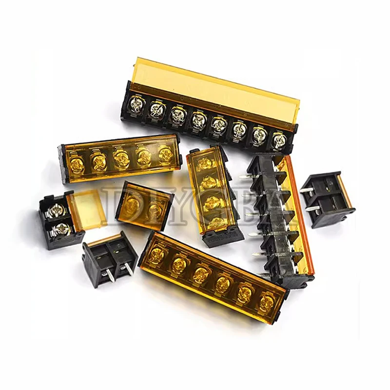 HB9500-2P 3P 4P 5P 6P 7P 8P 9P 10Pin PCB Screw Terminal Block Connector HB-9500 300V 30A Lid Barrier Terminal 9.5MM Pitch