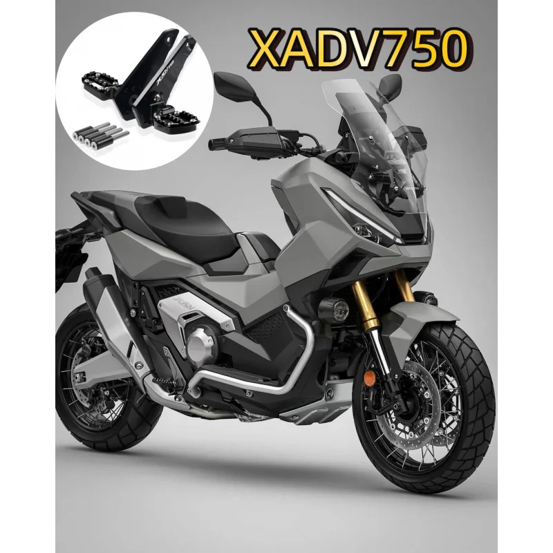 

For HONDA X-ADV XADV 750 XADV750 2021 2022 2023 Accessories Folding Rear Foot Pegs Passenger Foot Rest Pedal Footrest Footpegs