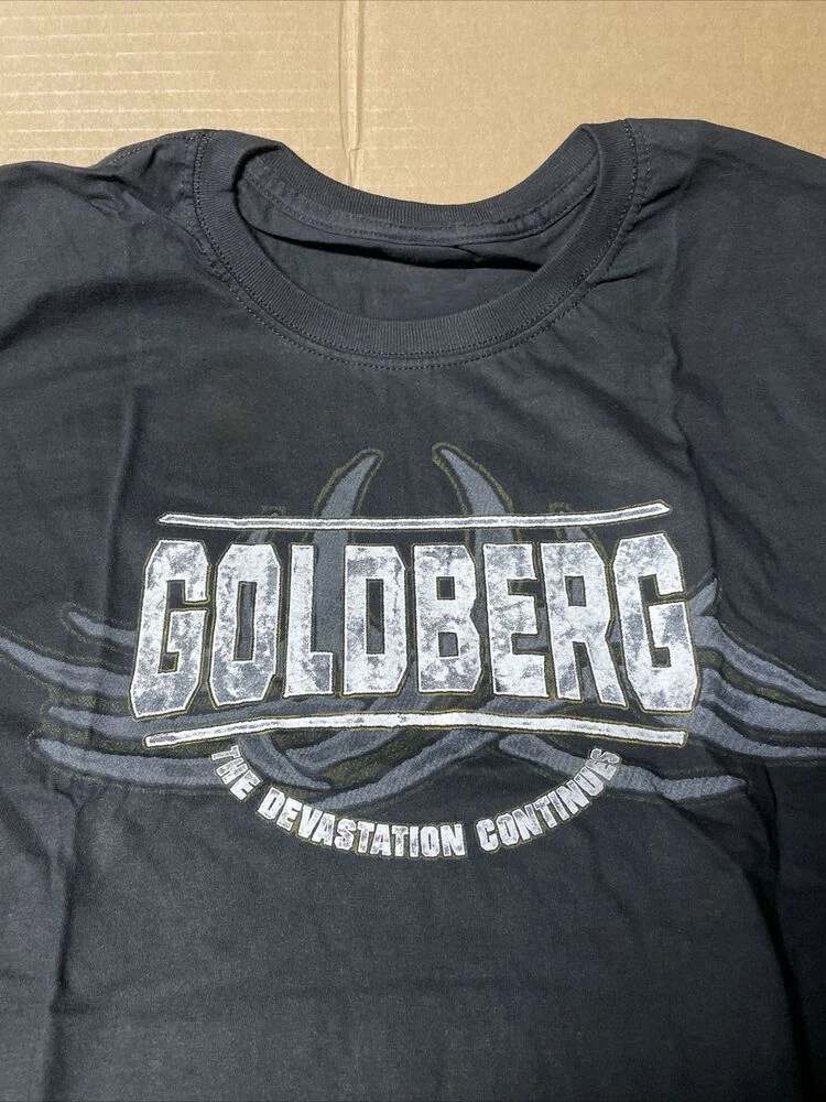 T-Shirt Men's  Black Short Sleeve Goldberg The Devastation Continues