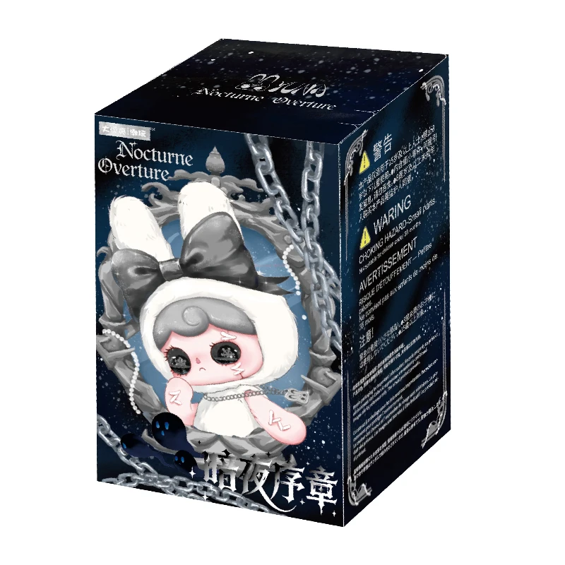 

Baby Three Trendy Toy Yuna Plush Doll Night Chapter Blind Box Fluffy Bunny Pendant Desk Ornament Gift For Adult Collectors