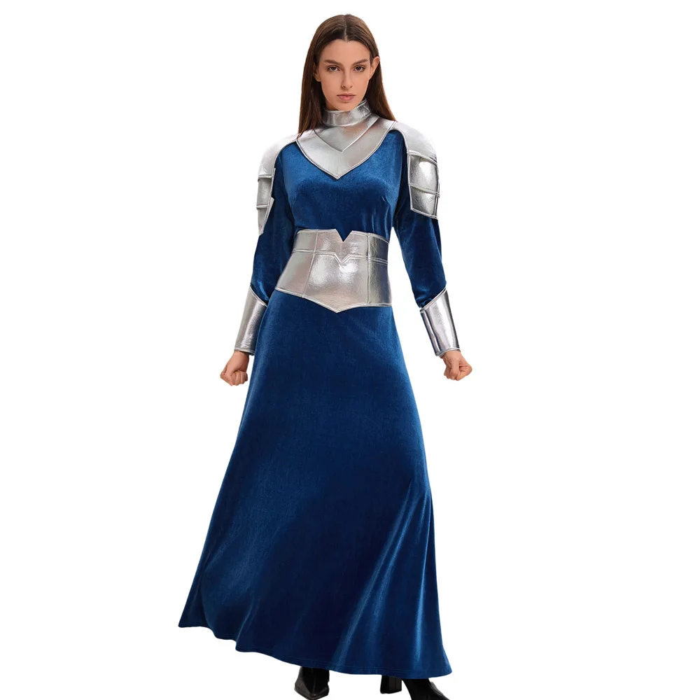 

loween Robot Warrior Costume Women's Stage Performance Outfit Space Suit Movie Technology Theme Cosplay Ting Brand