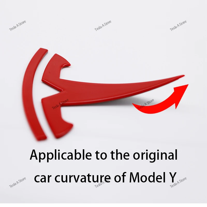 1 PCS ABS front label trunk label for Tesla Model 3 Mode Y logo replaceable rear tail label Auto Accessories personalization