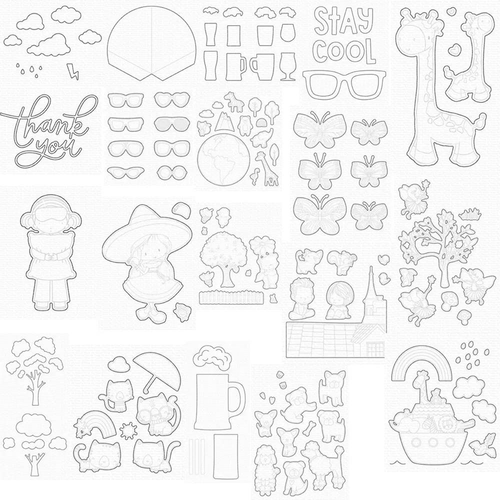 Recently Updated Metal Cutting Frame Dies New Templates DIY Scrapbooking Paper Making Crafts Cuts