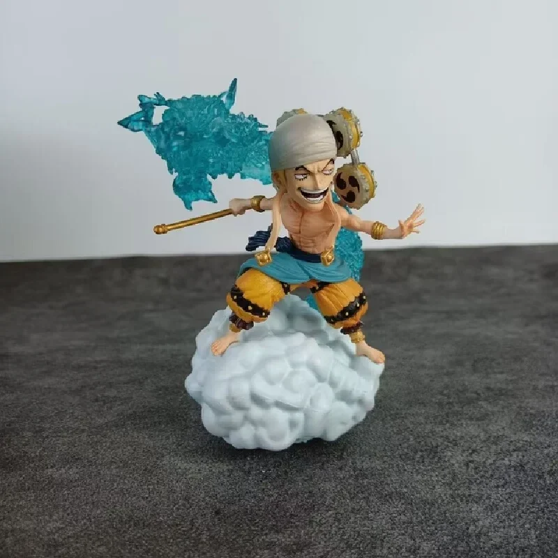 Figurines d'anime une pièce 11cm Enel Pvc Figurine Figurine d'action Eneru Statue poupée modèle à collectionner décoration ornements cadeaux jouet