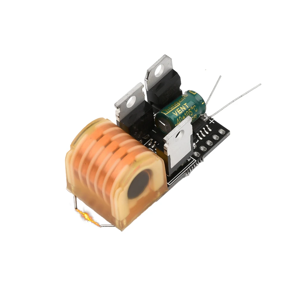 DC 7V-28V 24V To 15KV-20KV Ignition Special High-voltage Module High Voltage Generator Inverter Boost Spark Arc Coil Module